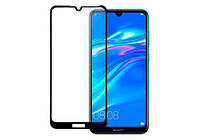 Защитное стекло 6D Premium Huawei Y6 2019 / Honor 8a Black