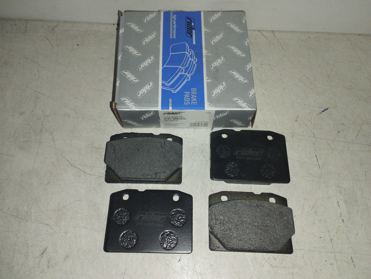 RIDER Колодки гальмівні передні ВАЗ 2101-07, фото 1