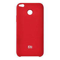 Чехол Silicone Case Xiaomi Redmi 4X Red