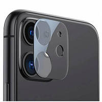 Защитное стекло на камеру iPhone 11 / 12 Mini (Clear)