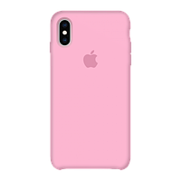 Чехол Silicone Case iPhone X / XS Light Pink (6)