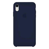 Чехол Silicone Case iPhone XR Midnight Blue (8)