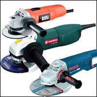 Шліфувальні машинки (болгарки)