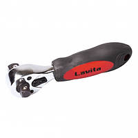 Трещотка двусторонняя Lavita 1/2" 3/8" 72 зуба, 150 мм (LA 151438)