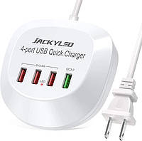 USB-зарядная станция с Quick Charge 3.0, JACKYLED 4,
