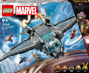 Лего Супергерої Квінджет Месників Корабель Lego Super Heroes 76248