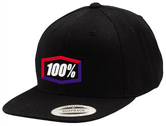 Кепка Ride 100% Corpo Classic SnapBack Hat (Black), One Size, One Size