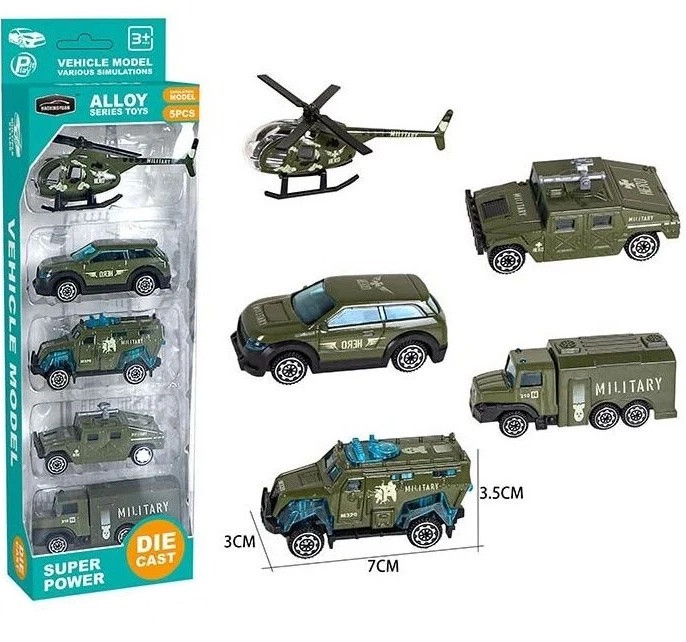 Набір машин "Військова техніка" арт. HY 605-3, фото 1
