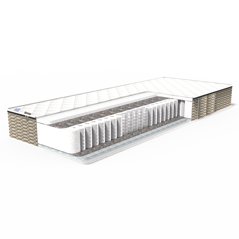 Спальний пружинний ортопедичний матрац двосторонній 23 см Demure collection Pure Пеур Family Sleep, фото 1