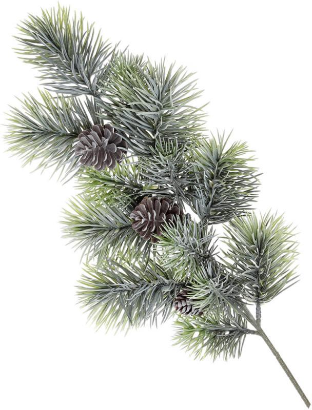 Декоративная Ветка Из Искусственной Хвои с Шишками 57см — Купить ...