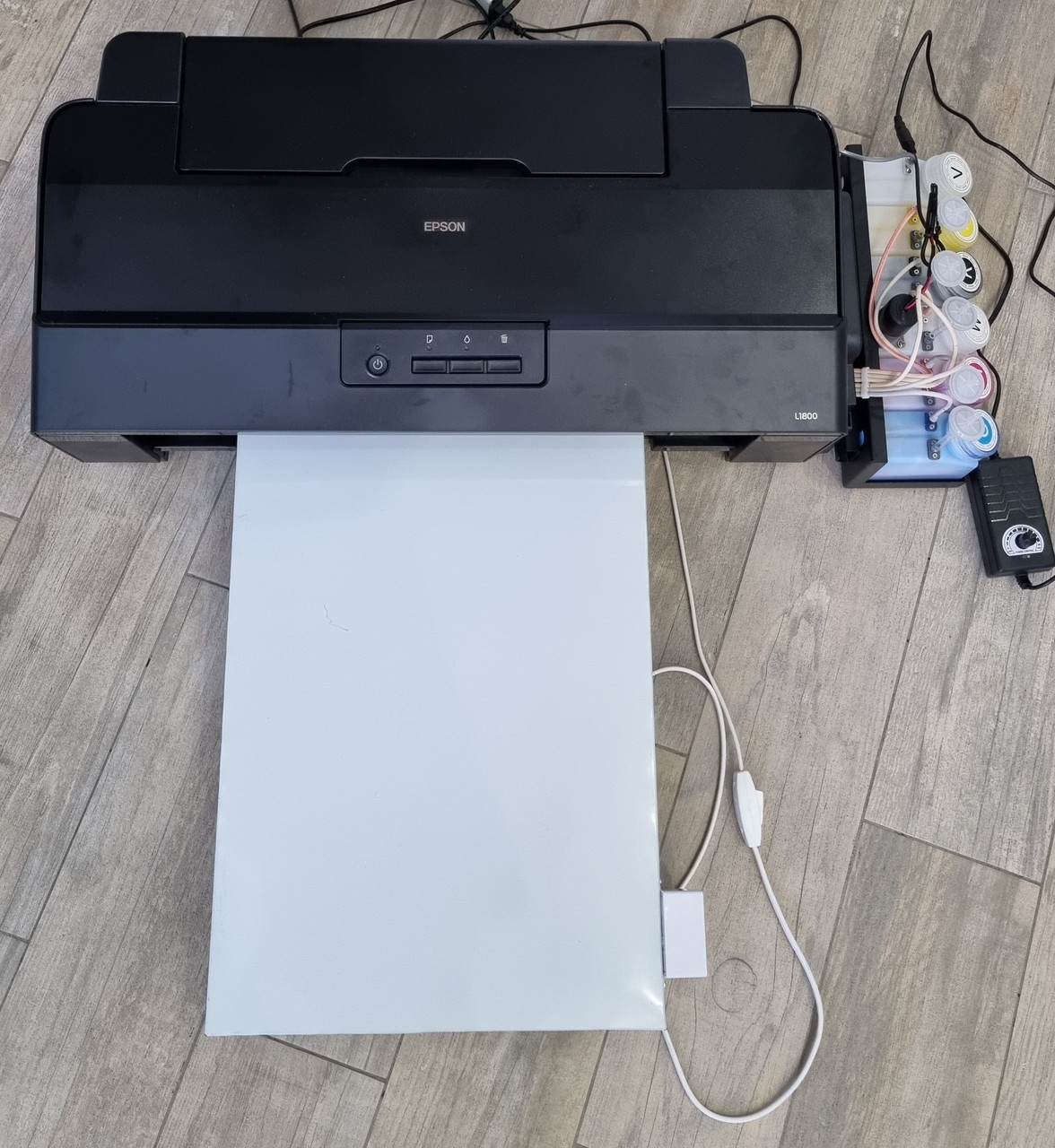 Текстильний DTF принтер EPSON L1800 дтф, новий принтер для дтф друку по тканині