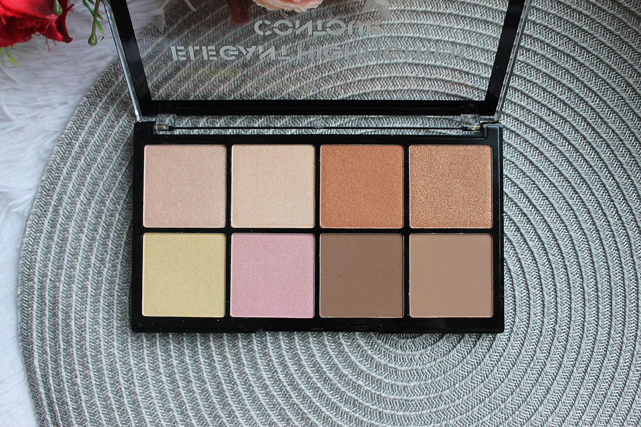Палітра для контурингу Malva Cosmetics Elegant