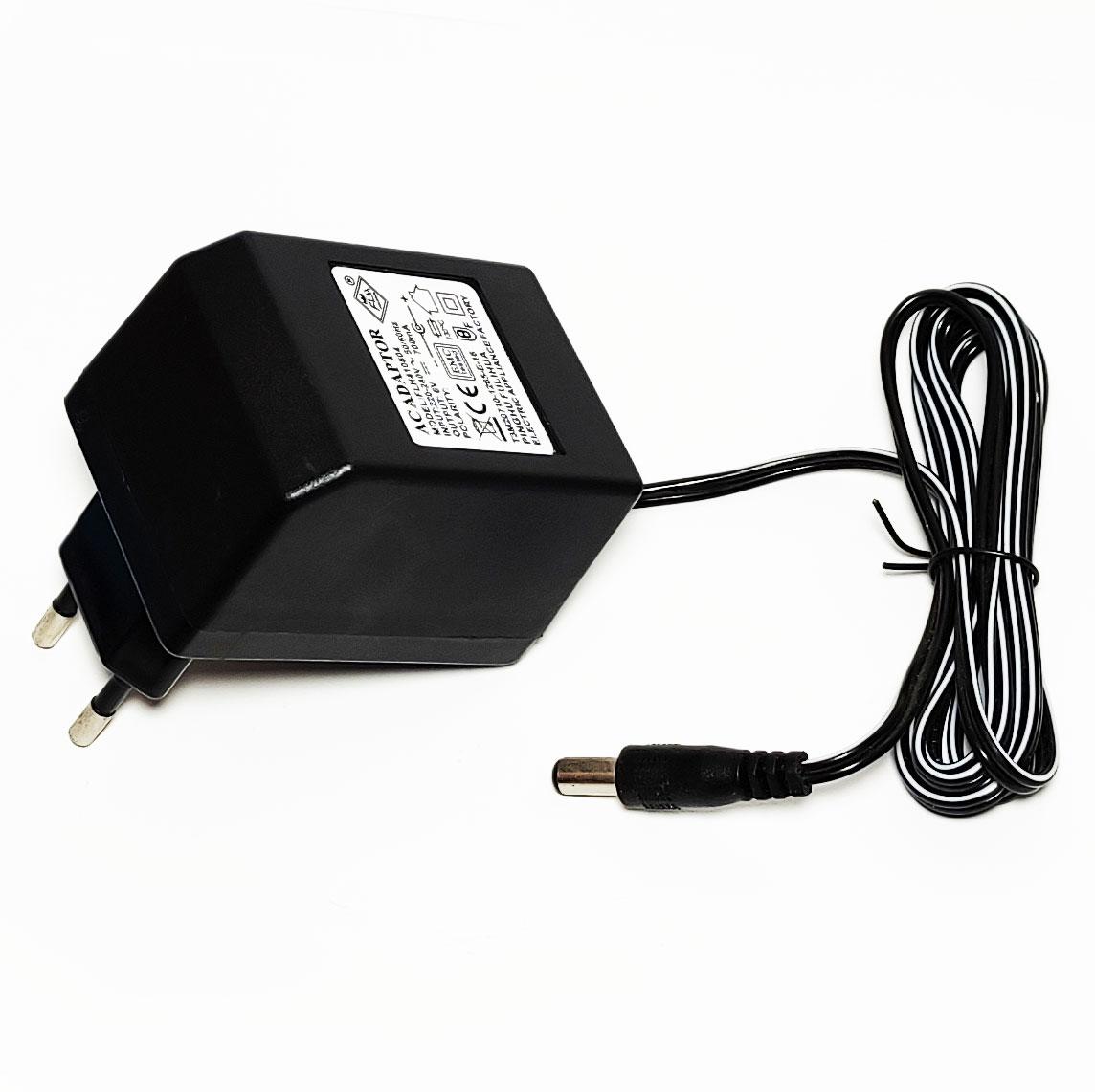Зарядний пристрій для дитячого електромобіля 6 вольтів 700MAh