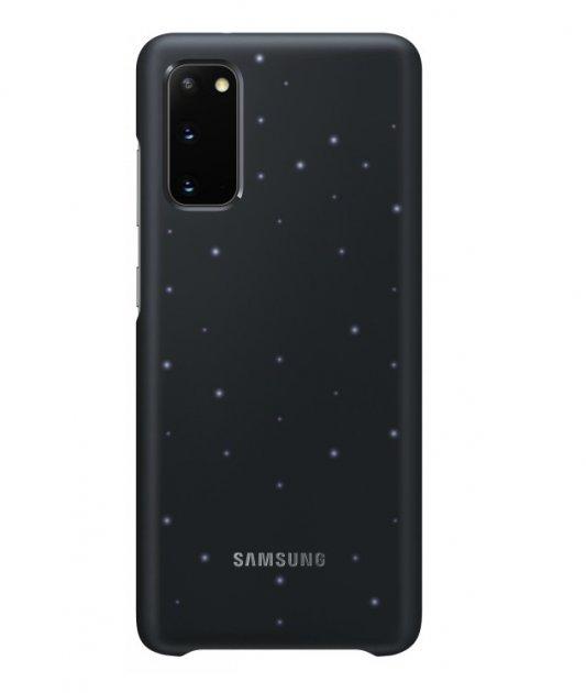 Оригінальний чохол Samsung LED Back Cover Black для Galaxy S20 SM-G980