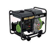 Генератор дизельний Procraft DP35 (3.3 кВт)