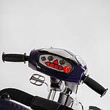 Велосипед триколісний дитячий із ручкою Best Trike 6588 / 79-822, колеса піна та музична фара, фото 3