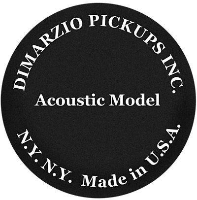 Пъезозвукосниматель для акустической или классической гитары DiMarzio DP130 BK - фото 1 - id-p1264996533