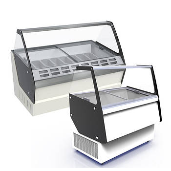 Вітрини морозильні