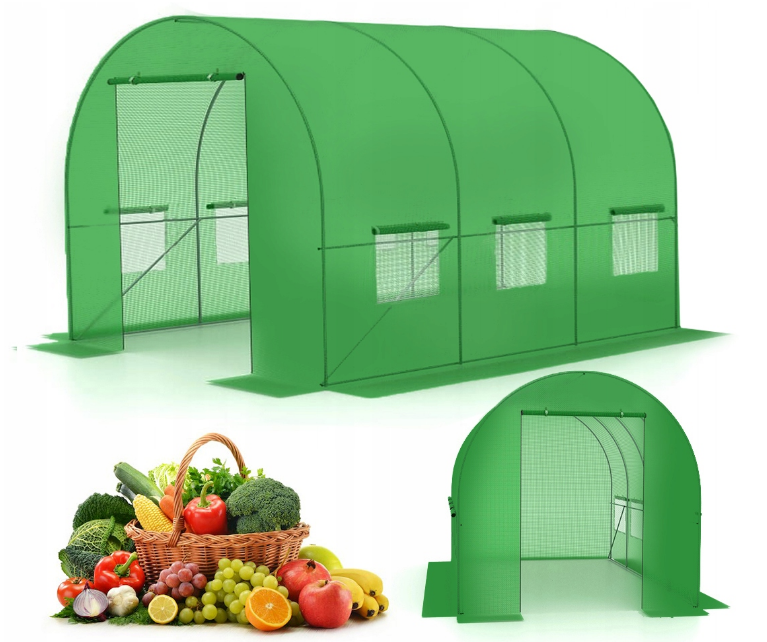 Тунельна теплиця 2x3 м EUROHIT GARDEN FOIL