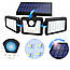Вуличний прожектор Split solar Wall lamp NF 1725 ліхтар з датчиком руху і сонячною панеллю, фото 9