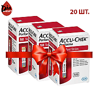 Тест-полоски Акку-Чек Перформа (Accu-Chek Performa) - 20 упаковок по 50 шт.