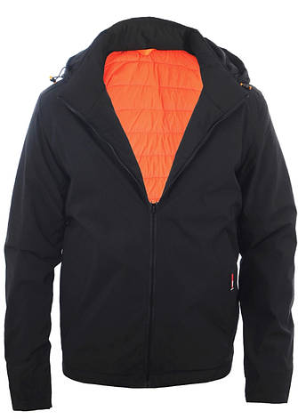 Куртка чоловіча демісезонна Remain 22-7989 чорна, фото 1