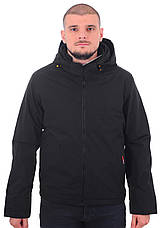 Куртка чоловіча демісезонна Remain 22-7989 чорна, фото 2