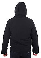 Куртка чоловіча демісезонна Remain 22-7989 чорна, фото 4