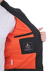 Куртка чоловіча демісезонна Remain 22-7989 чорна, фото 5