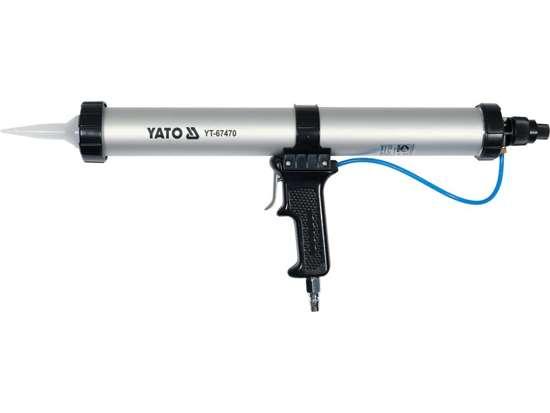 Пістолет пневматичний для нанесення герметиків YATO 600 мл 380 мм
