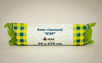 Бинт гіпсовий торгової марки IGAR 20*270