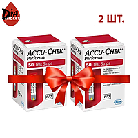 Тест-полоски Акку-Чек Перформа (Accu-Chek Performa) - 2 упаковки по 50 шт.
