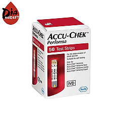 Тест-смужки Акку-Чек Перформа (Accu-Chek Performa) 50 штук