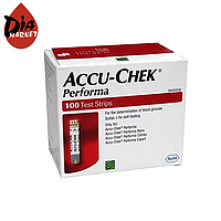 Тест-полоски Акку-Чек Перформа (Accu-Chek Performa) - 100 шт.