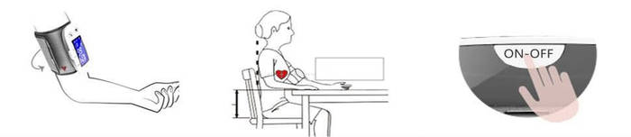 Тонометр автоматический на плечо Pressio check WBP202 с возможностью ...