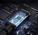 Кабель для заряджання ноутбука HP Type-c female to 5.5x2.5 male (Type-c-гніздо/5.5x2.5-штекер) PD100W, фото 2