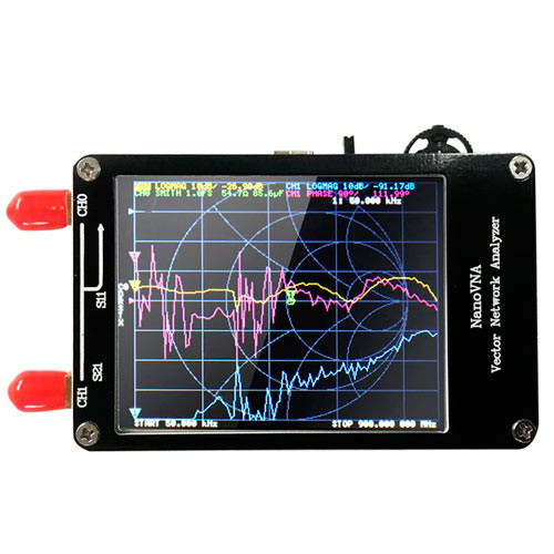 Векторный Анализатор Цепей NanoVNA 50кГц-900Мгц АЧХ КСВ Nano VNA ...