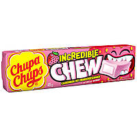 Жувальна гумка Чупа Чупс Chupa Chups Incredible Chew Erdbeere 45g