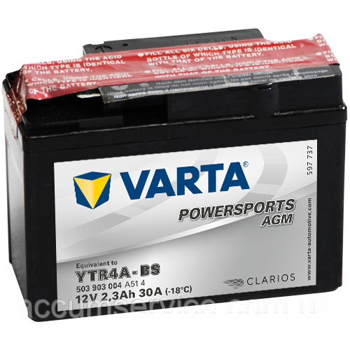 Акумулятор Varta Powersports AGM 502 903 003