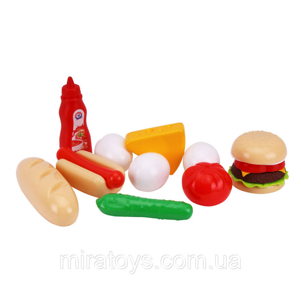 Ігровий набір Продукти ТехноК 8751TXK, 12 предметів, фото 1