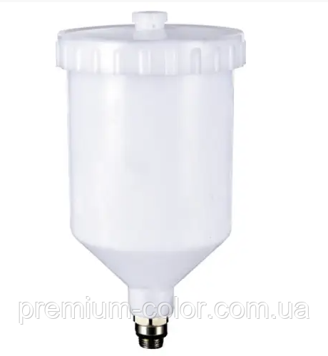 Верхній пластик. бачок 180 мл для фарбопультів EGO, фото 1