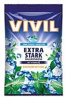 VIVIL extra stark Мятні льодяники без цукру з вітаміном С 120g
