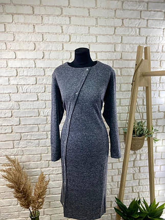Лаконічна жіноча сукня, тканина "Ангора" 54 розмір, фото 2