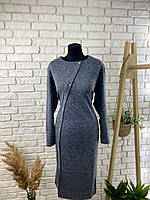 Лаконичное женское платье, ткань "Ангора" 54 размер