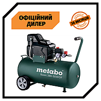 Компрессор Metabo Basic 280-50 W OF (1.7 кВт, 280 л/мин, 50 л) Поршневой компрессор Топ 3776563