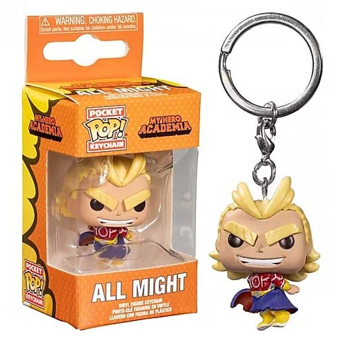 Фігурка брелок Моя геройська академія Всемогутній Funko Pop All Might My Hero Academia 4 см AE
