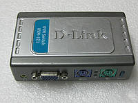 KVM переключатель PS/2 2 port D-Link KVM-121 VGA Audio новый