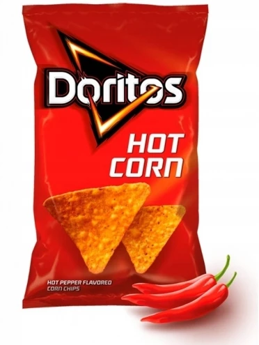 Чіпси Doritos Hot Corn Big Pack 180g, фото 1