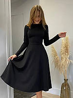 Витончене та неповторне жіноче плаття, чорне