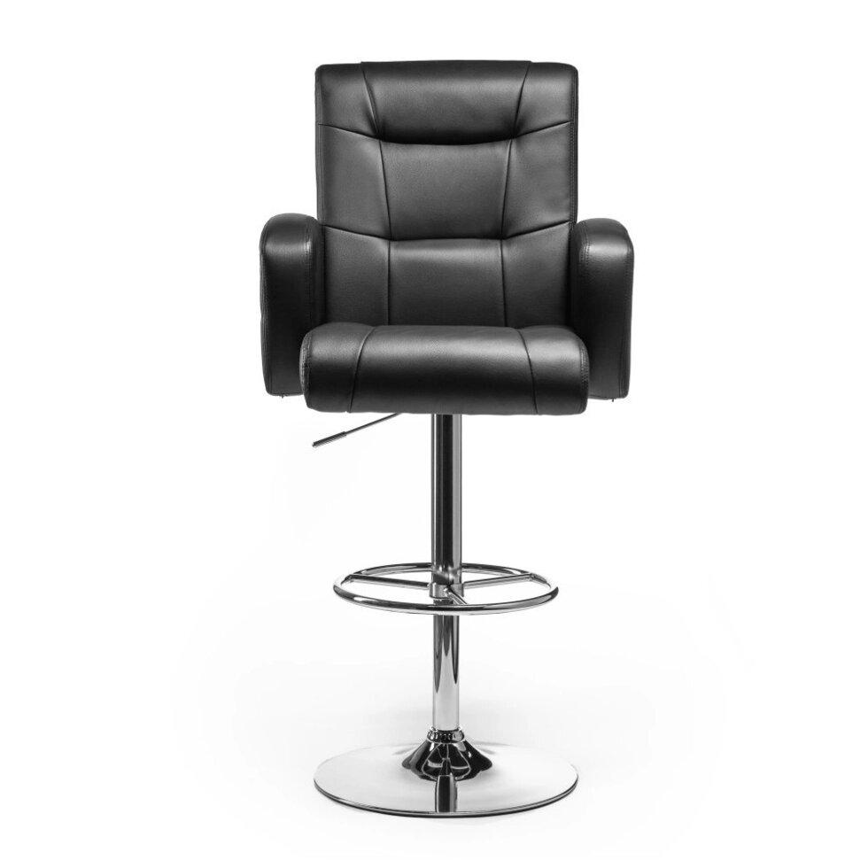 Кресло визажиста Визажный стул Hrove Form VR310W черный хромированная основа - фото 2 - id-p1744888279